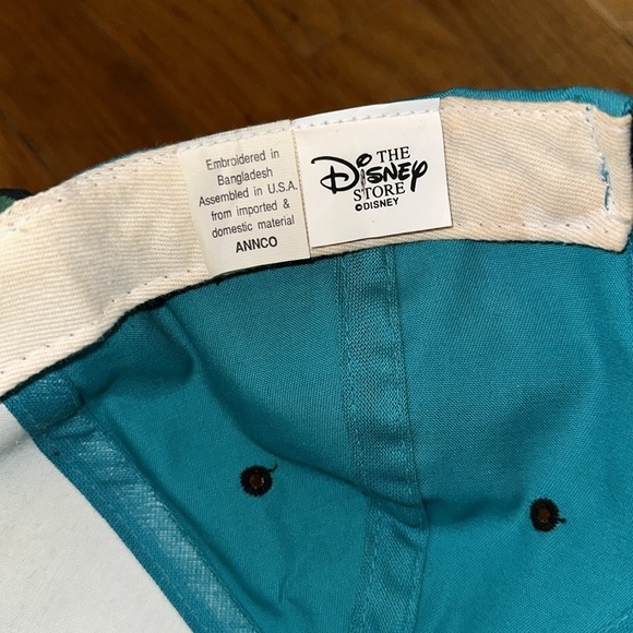 Vintage Disney Mickey Mouse Blue/Black Adjustable Snapback Hat/Cap - Picture 6 of 10